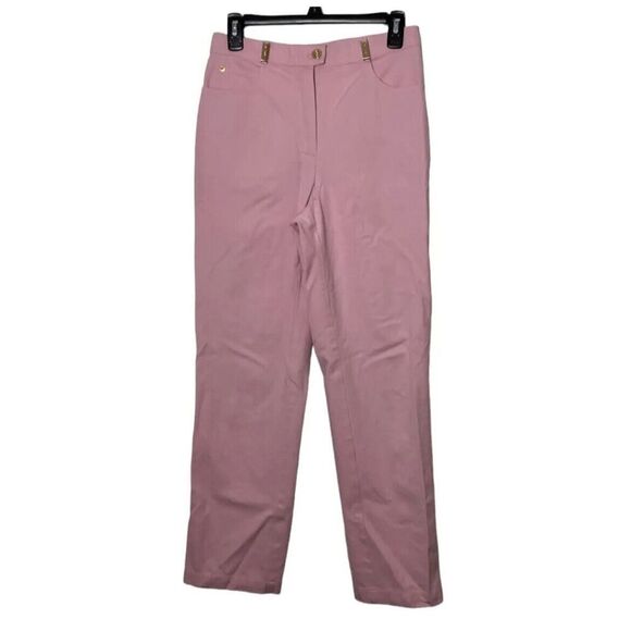 St. John Sport By Marie Gray Womens Pink Stretch Jeans Vintage Single Stitch 4 - Picture 1 of 9